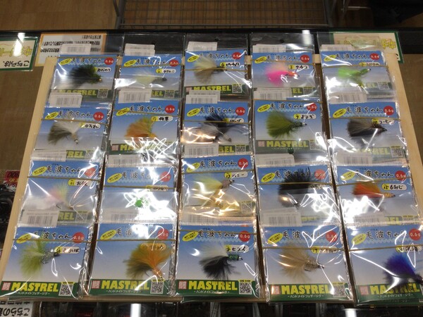 狭山店【製品入荷情報】第２弾！「マストレル　毛波ちゃん　０，６ｇ　ＴＧヘッド（２０色入荷）が、入荷しました！」（狭山店）サムネイル