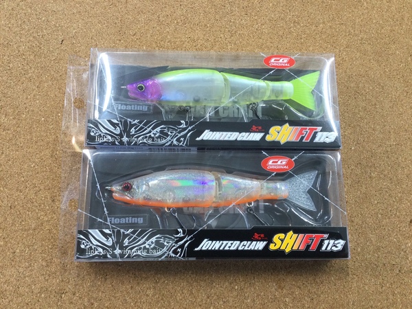 【新製品入荷情報☆第３弾☆】「ガンクラフト ジョインテッドクローシフト１１３（新色）」が入荷いたしました！（葛の葉店）サムネイル