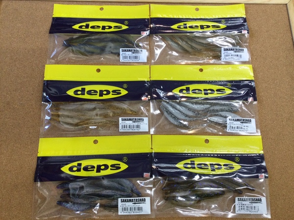 【新製品入荷情報】「デプス サカマタシャッド ４インチ/５インチ/６インチ（再入荷）」が入荷いたしました！（葛の葉店）サムネイル