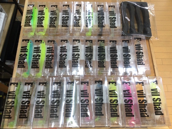 【新製品入荷情報】「ファイナルウェポン　アームドイービルシャッド（新製品）、イービルシャッド（新色）、スピンイービルスティック（新製品）、イービルシャッドインナーフォーム（新製品）」が入荷いたしました！（葛の葉店）サムネイル