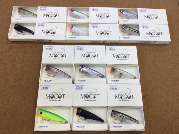 【新製品入荷情報】「レヴォニック　モゴットＴｙｐｅフリー（新色）、モゴットＴｙｐｅポップ＆ドッグ（新色）」が入荷いたしました！（葛の葉店）サムネイル