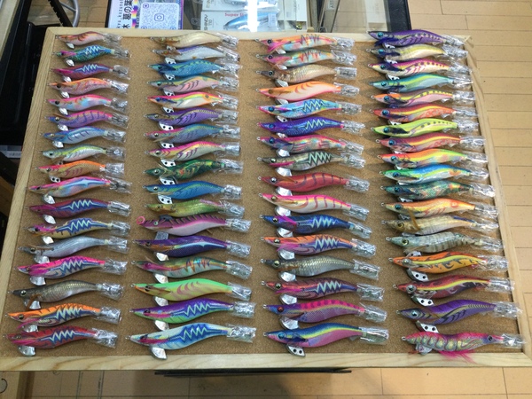 【最新釣具買取情報☆第３弾☆】「人気メーカーヤマシタのエギ多数！」買取り入荷致しました。（つりどうぐ一休　葛の葉店）サムネイル