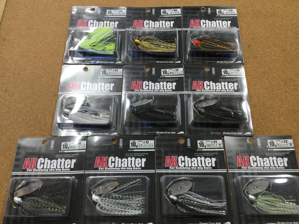 【新製品入荷情報】「一誠 ○ＡＫチャター １０ｇ/１３ｇ/２１ｇ（再入荷）」が入荷いたしました！（葛の葉店）サムネイル