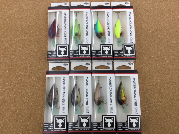 滋賀守山店　新製品入荷情報　ジャッカル　マスタークランク47MR、リレンジ95、バイタルミノー5インチ、ザップ　フェイフェイテール3インチ、ヤマシタ　エギ王K　入荷いたしました！サムネイル