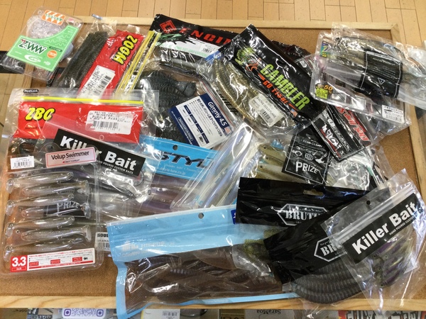 【最新釣具買取情報☆第４弾☆】「人気メーカーのワーム多数！」買取り入荷致しました。（つりどうぐ一休　葛の葉店）サムネイル