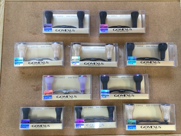 【新製品入荷情報】「ゴメクサスのベイトリール用ハンドルが入荷！」が入荷いたしました！（葛の葉店）サムネイル