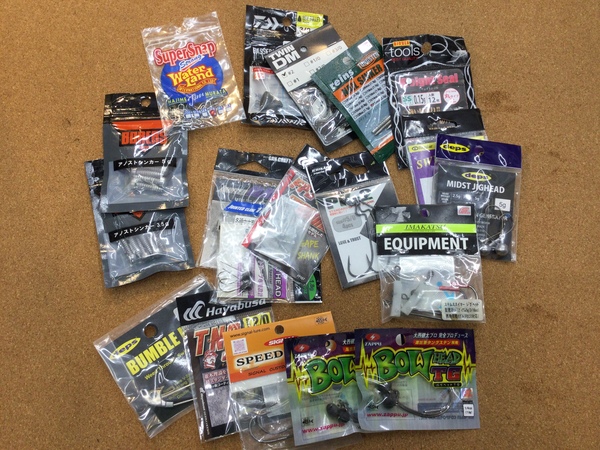 【最新釣具買取情報】「シンカー、フックなどの小物類」買取り入荷致しました。（つりどうぐ一休　葛の葉店）サムネイル