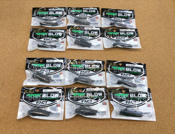 狭山店【製品入荷情報】「エバーグリーン　ＴＧブロー　３／８ｏｚ（６色再入荷）・１／２ｏｚ（６色再入荷）などが、入荷しました！」（狭山店）サムネイル